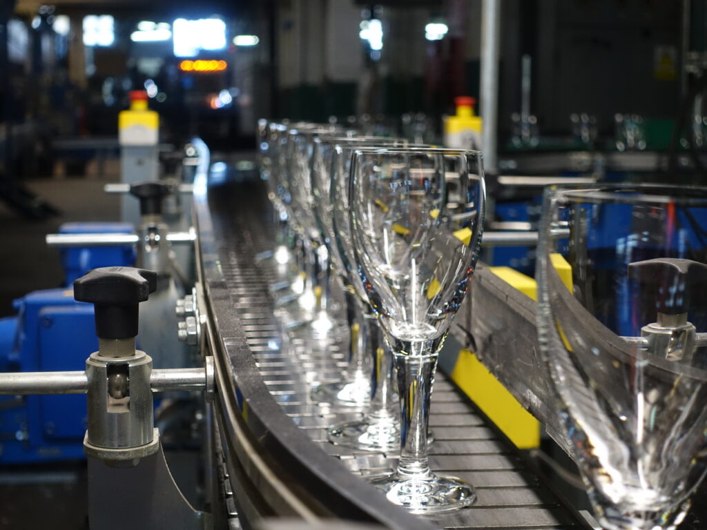 Przenośnik płytkowy do szkła | Realizacja ZUT Kunzek